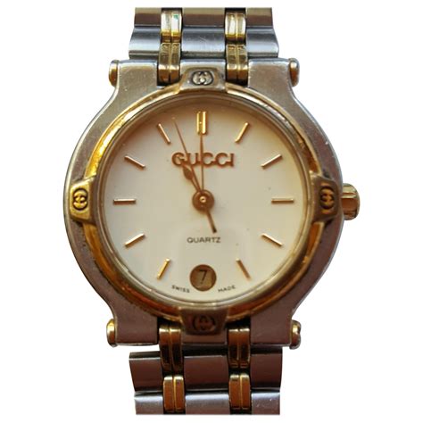 women's vintage gucci watches|vintage ladies Gucci quartz watch.